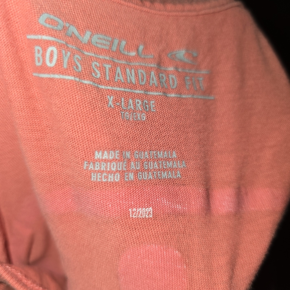 O'Neill Vibrant Coral Teemens XL - Picture 5 of 5